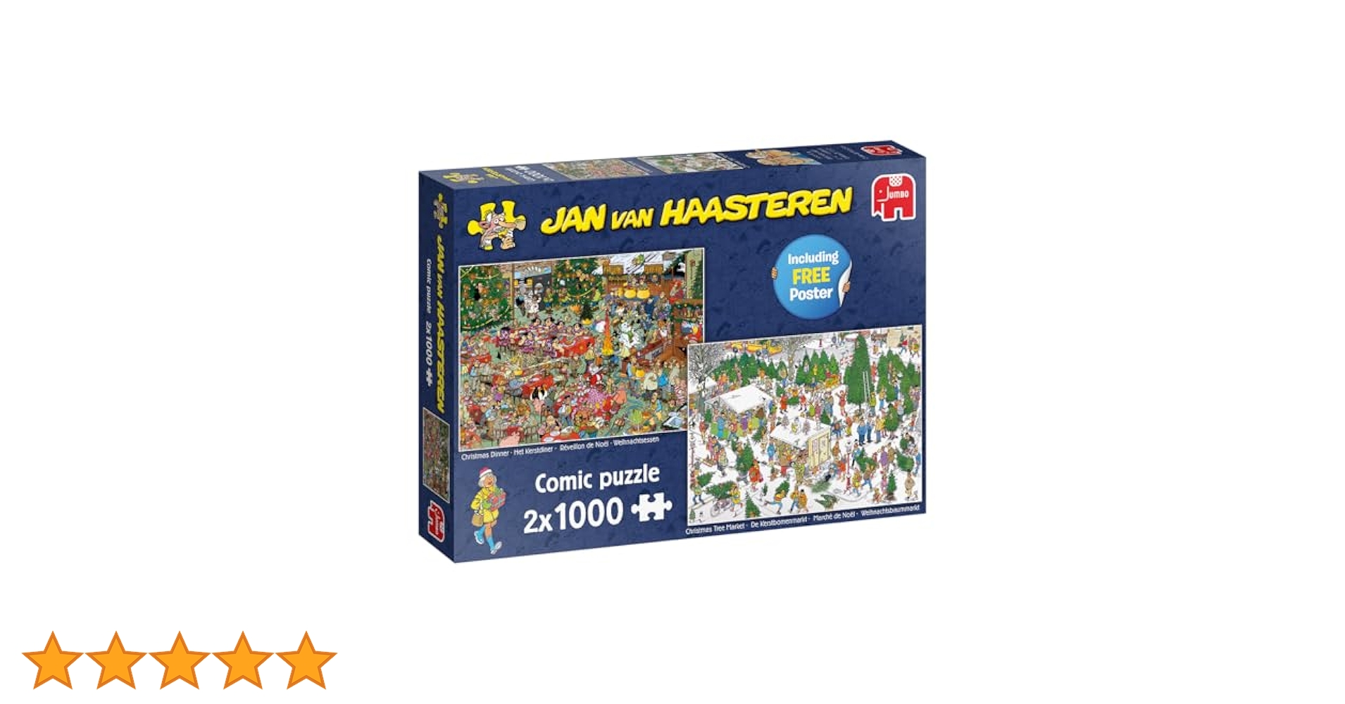 Amazon.co.jp: Jan Van Haasteren クリスマスギフト 2イン1